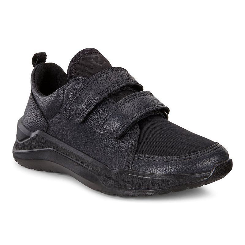 Kids Ecco Intervene - Sneakers Black - India GQJYKZ108